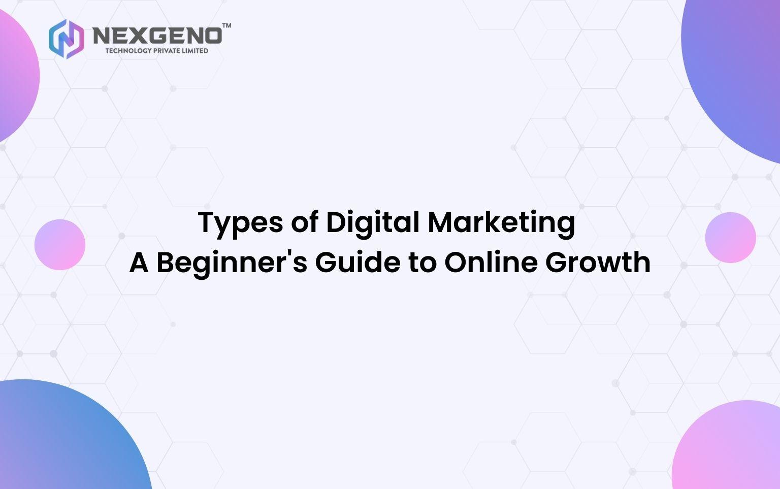 Types of Digital Marketing